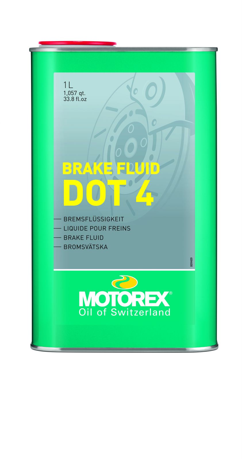 MOTOREX BRAKE FLUID DOT 4, 1 L (300296) Množ. Uni
