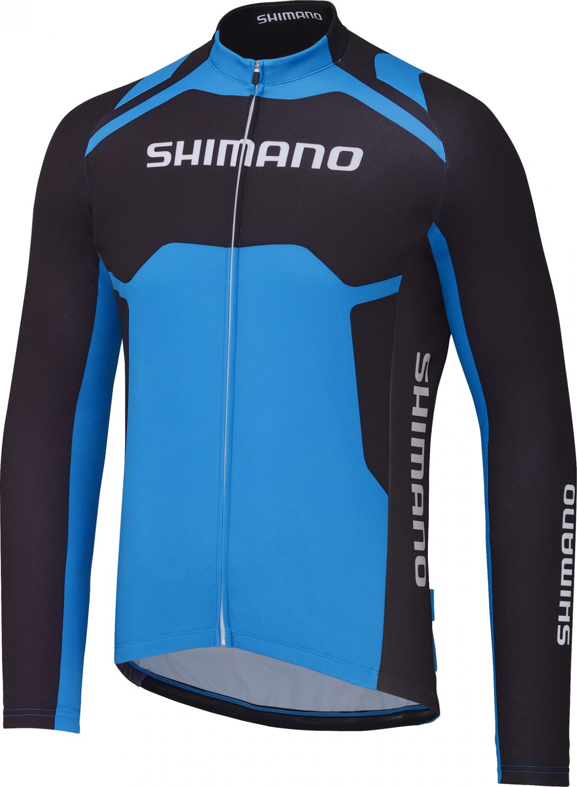SHIMANO Thermal Print dres s dlouhým rukávem Team, SHIMANO modrá, M