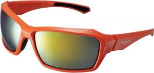 SHIMANO brýle S22X, oranžová/černá, skla kouřová oranžová zrcadlová
