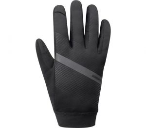 SHIMANO WIND CONTROL rukavice (10°C), černá, L