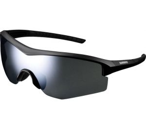 SHIMANO brýle CE-SPRK1MR, matná černá, skla kouřová stříbrná zrcadlová