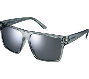 SHIMANO brýle CE-SQRE1MR, průsvitně šedá, skla kouřová stříbrná zrcadlová