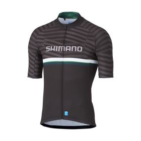 SHIMANO TEAM dres, černý/zelený, XL