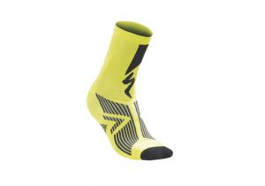 ponožky specialized SL Elite 2018 - Neon Yellow/Black L