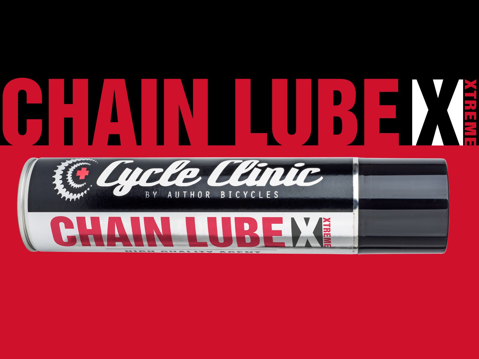 AUTHOR Mazivo Cycle Clinic Chain Lube EXTREME 300 ml (červená)