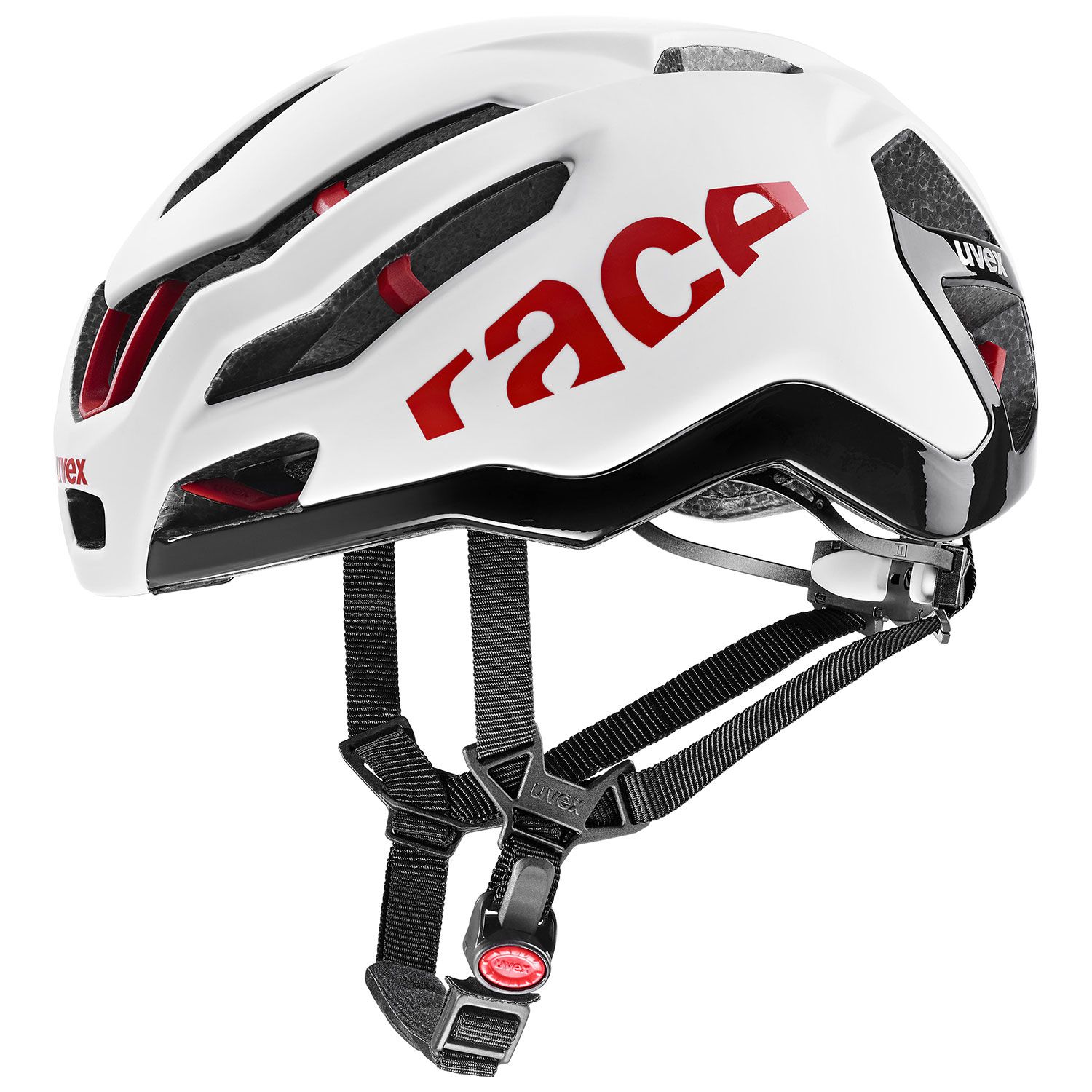 UVEX HELMA RACE 9 WHITE - RED (S4109690800) 58-61