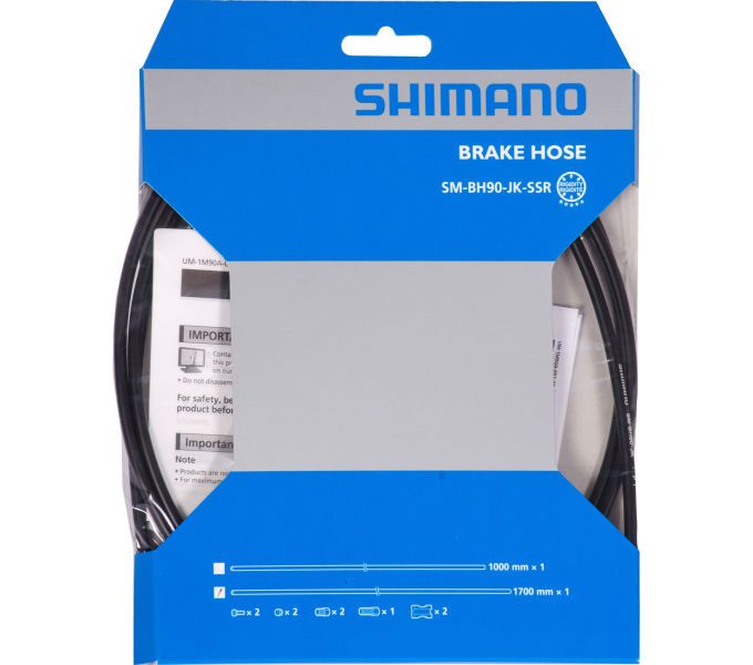 SHIMANO brzdová hadice Sil SM-BH90 DURA-ACE 1700 mm J-kit černá bal