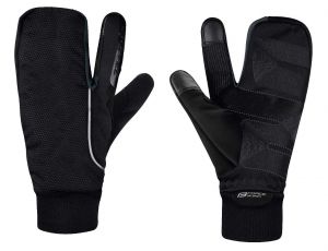 rukavice zimní F HOT RAK PRO 3+1, černé
