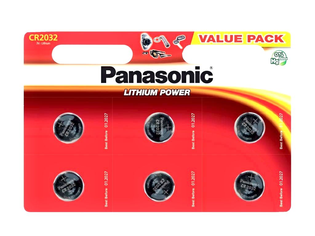 baterie Panasonic CR2032