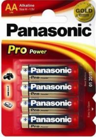 baterie Panasonic tužková alkalická PRO Power