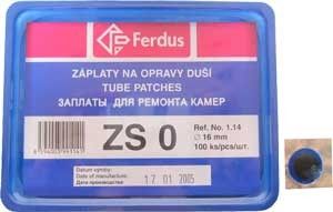 záplaty Ferdus ZS 0 (balení 100ks)
