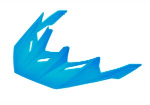 náhradní štítek pro přilbu MAXBIKE ARROW modrý