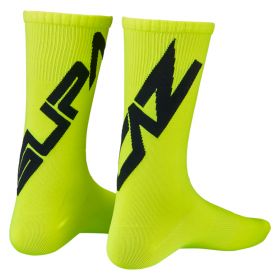 ponožky Supacaz Twisted černo-žluté S