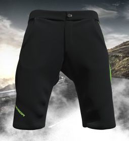 MERIDA - Kalhoty pánské GSG BAGGY černo-zelené L