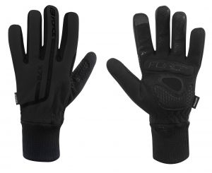 rukavice zimní FORCE X72, černé 3XL