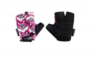 rukavice FORCE WOLFIE KID, růžové XL