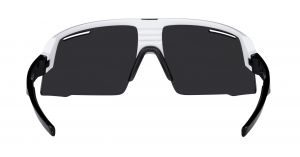 brýle FORCE IGNITE, bílo-černé, černá skla