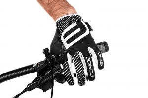 rukavice F MTB SPID letní bez zapínání, černé XL FORCE