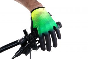 rukavice FORCE MTB CORE letní, fluo-zelené XL