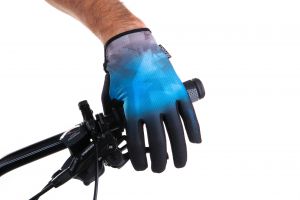 rukavice FORCE MTB CORE letní, modré XL