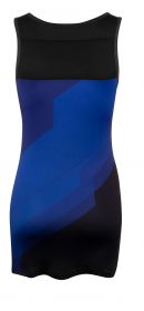 šaty sportovní FORCE ABBY, modro-černé M
