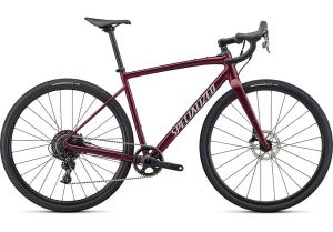 Specialized 2022 DIVERGE E5 Comp Satin Maroon/Light Silver/Chrome/Clean 56
