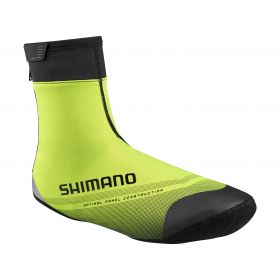 SHIMANO S1100R SOFT SHELL návleky na obuv (5-10°C), neon žlutá, L (42-43)