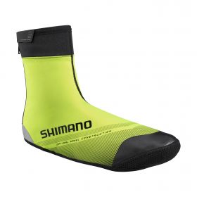 SHIMANO S1100X SOFT SHELL návleky na obuv (5-10°C), neon žlutá, M (40-41)