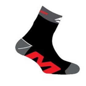 MERIDA - Ponožky 204 černo/červené S
