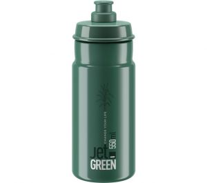 ELITE láhev JET GREEN 24' zelená/bílé logo 550 ml