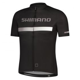 SHIMANO LOGO dres s krátkým rukávem, pánský, černá, XXL
