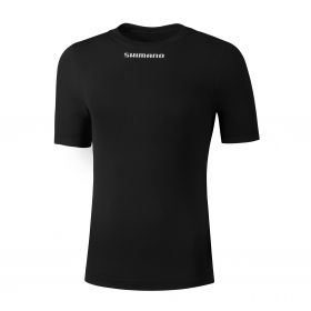 SHIMANO VERTEX funkční tričko s krátkým rukávem, pánský černá, XXL