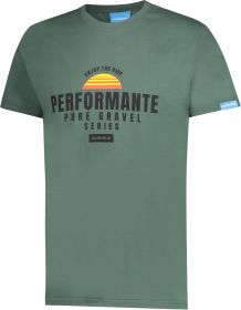 SHIMANO GRAPHIC TEE tričko, pánské, zelená, XXL