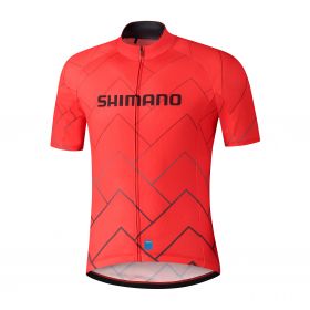 SHIMANO dres Team, červená, XL