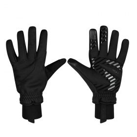 rukavice zimní FORCE ULTRA TECH 2, černé XXL