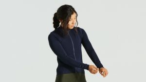 dres Specialized Prime Power Grid WMN Long Sleeve DkNavy