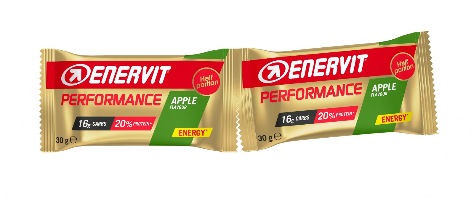 ENERVIT Performance Bar, tyčinka, 2x30g jablko