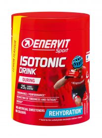 ENERVIT Isotonic Drink, dóza, 420 g citron
