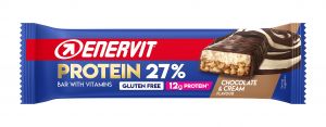 ENERVIT Protein Bar 27%, tyčinka, 45 g čok+smetana