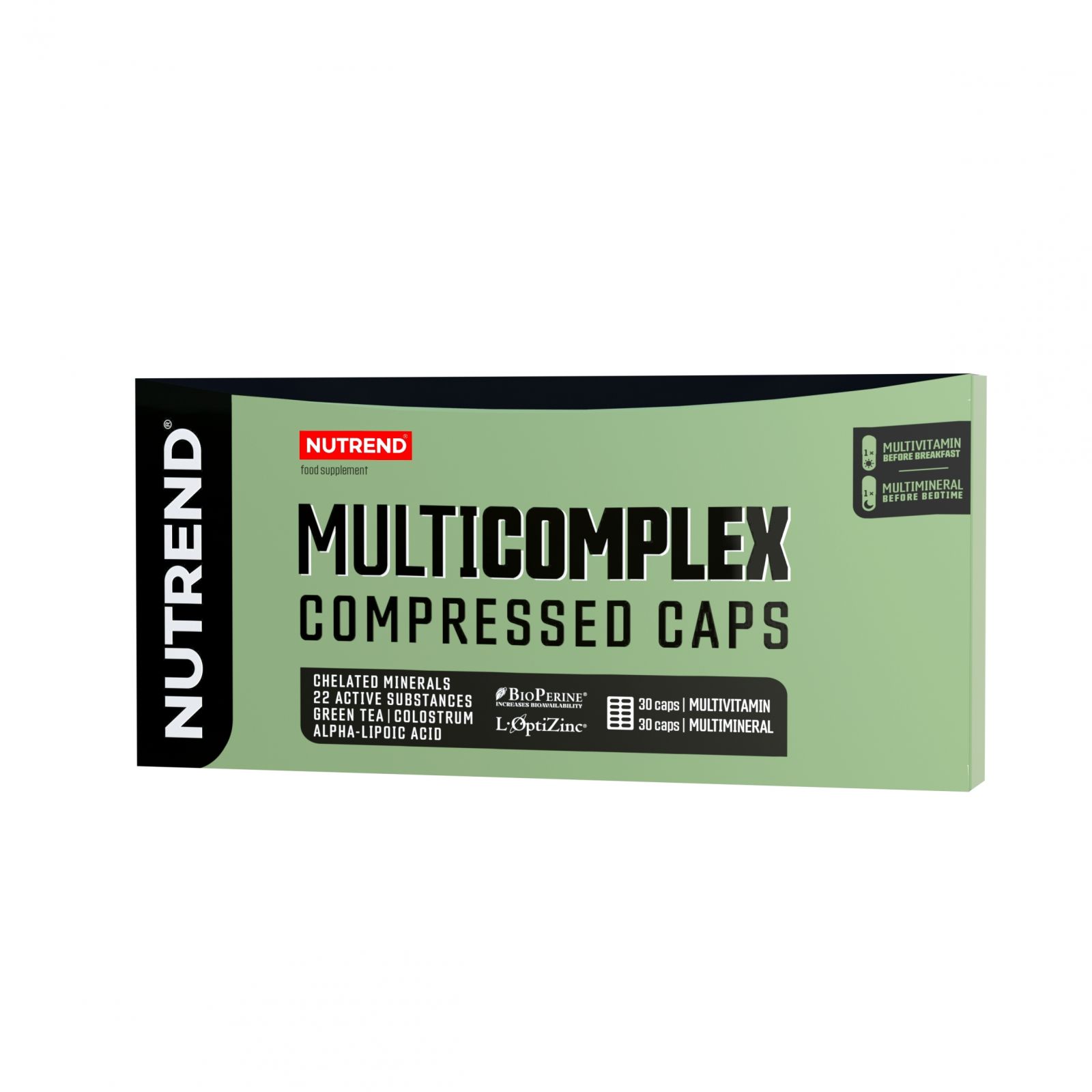 MULTICOMPLEX COMPRESSED CAPS, obsahuje 60 kapslí NUTREND
