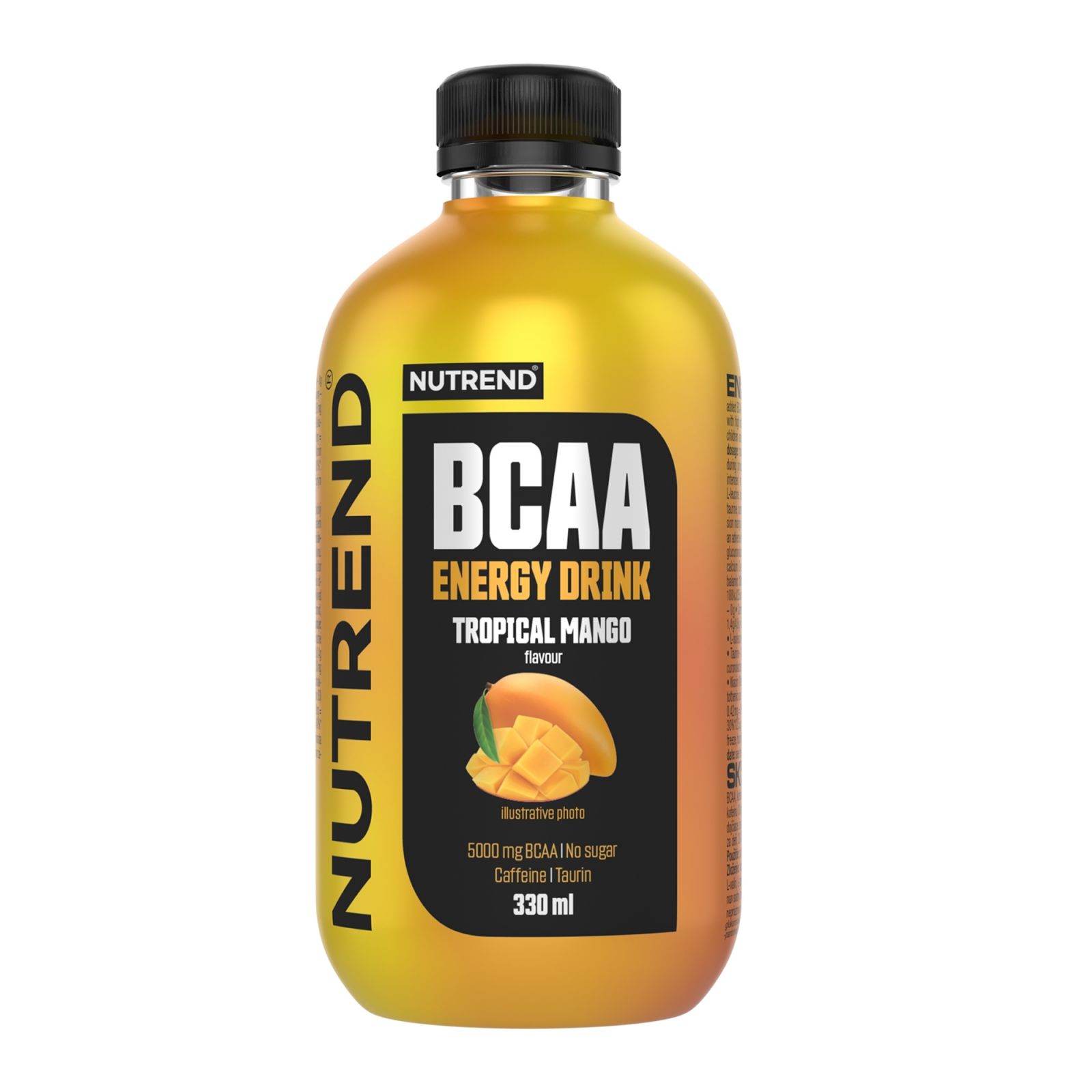 BCAA Energy Drink, 330 ml tropical mango NUTREND