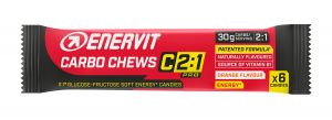 ENERVIT Carbo Chews C2:1,34 g/6 želatinek pomeranč