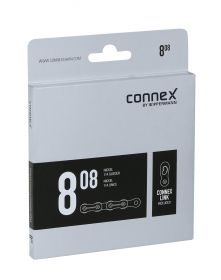 řetěz CONNEX 808 pro 8-kolo, stříbrný