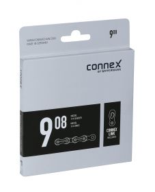 řetěz CONNEX 908 pro 9-kolo, stříbrný