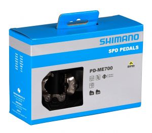 pedály MTB SPD PDME700 se zarážkami SHIMANO