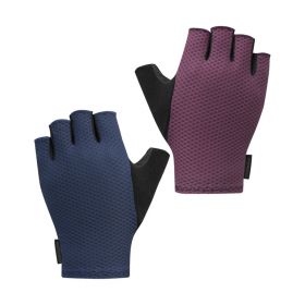 SHIMANO GRAVEL rukavice, pánské, denim/wine, XL