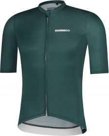 SHIMANO SUKI dres s krátkým rukávem, pánský, zelená, L