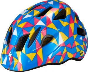 přilba Specialized MIO Mips blue/golden yellow geo Todler